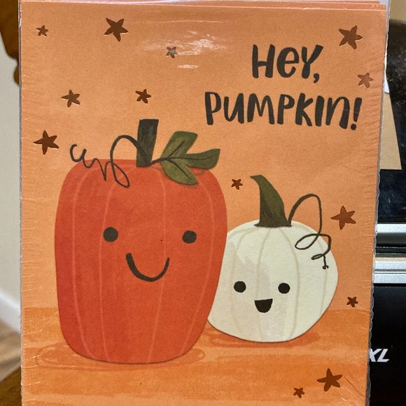American Greetings Hey, Pumpkin! 6 Halloween Cards - Picture 1 of 3